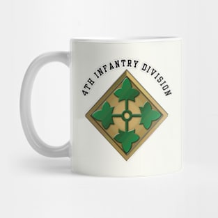 4th Infantry Division - Small Chest Insignia Mug